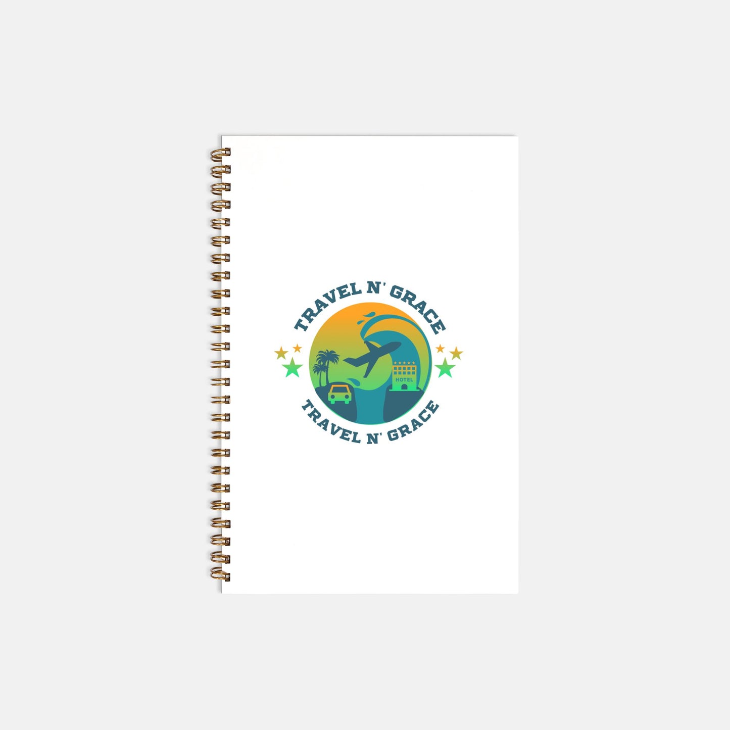 Notebook Softcover Spiral 5.5 x 8.5