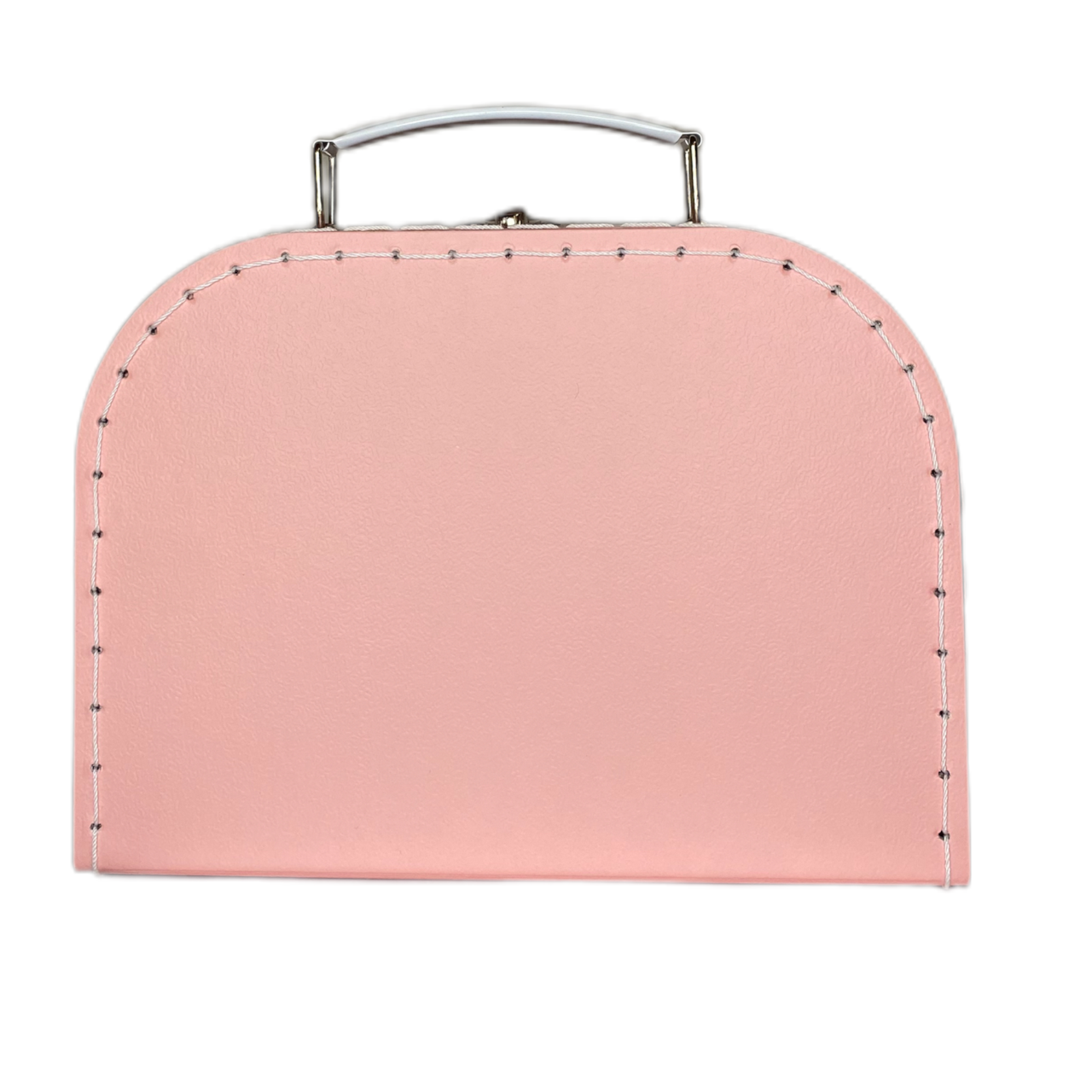 Pink Suitcase Style Gift Box for Keepsakes, Arts and Crafts, Toys, Wedding, Birthday, and More!