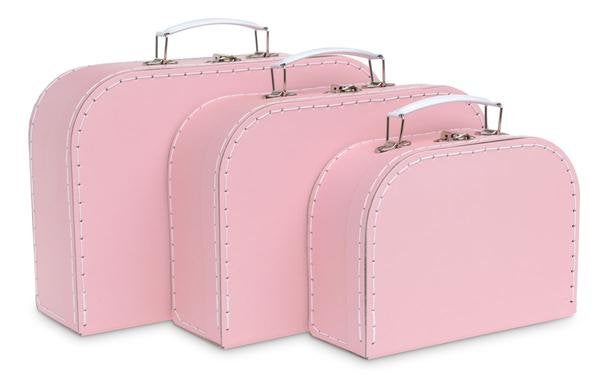 Personalized Pink Suitcase Style Gift Box for Keepsakes, Arts and Crafts toys wedding birthday