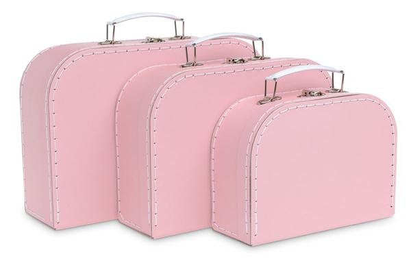 Personalized Pink Suitcase Style Gift Box for Keepsakes, Arts and Crafts toys wedding birthday