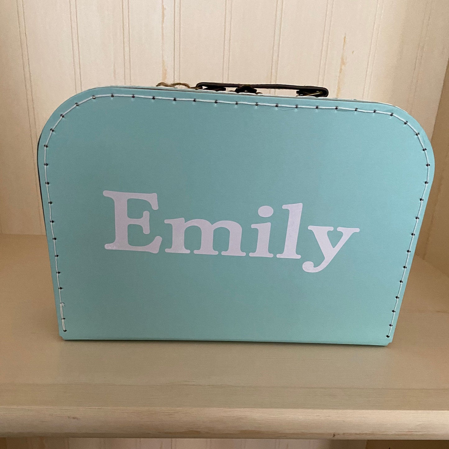 Personalized Pastel Suitcase Style Gift Box for kid parties Arts and Crafts toys wedding birthday